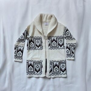 Vintage 70’s Sturbridge boho pattern cardigan sweater